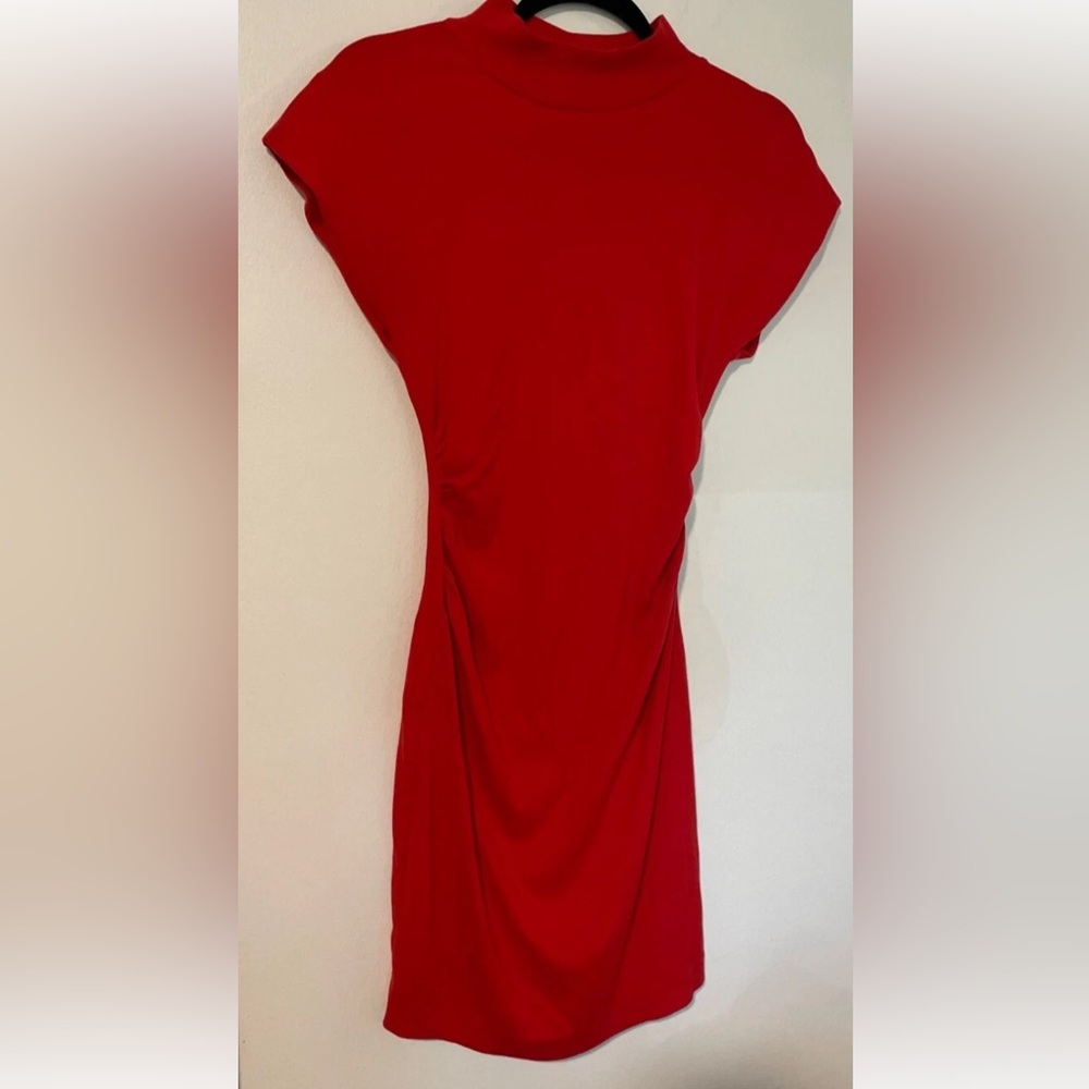 Zara Red Mini Dress Women’s Medium
